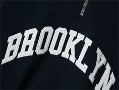 Name It dark sapphire Brooklyn halv lynlås sweatshirt